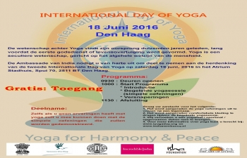 International Day of Yoga 2016